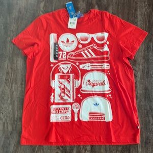 Moving brand new adidas tee shirt